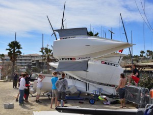carnage on shore in Palma
