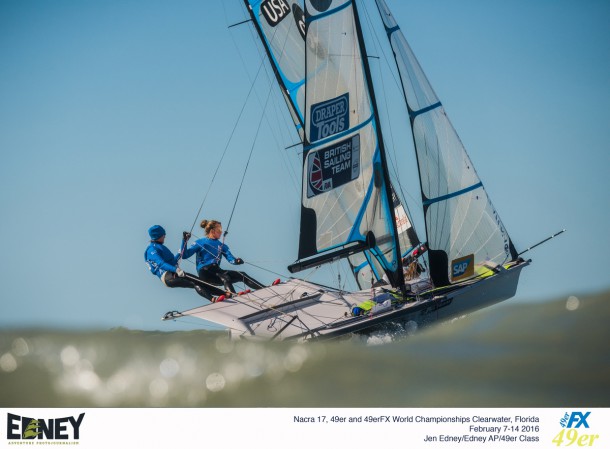 2016 Nacra 17, 49er and 49erFX World Championships in Clearwater, Florida - Racing Day 2
