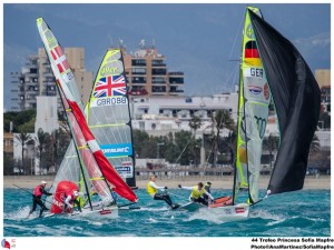 Top 49er and 49erFX Teams Tested in the Palma Theatre
