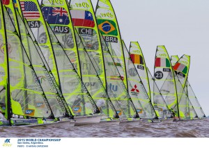 Drama Filled Day Decides 49er Gold Fleet and Olympic Contention