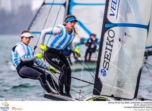 World Top Women Skiffies Stretch Out Over Miami