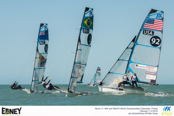 2016 Nacra 17, 49er and 49erFX World Championships in Clearwater, Florida - Racing Day 4