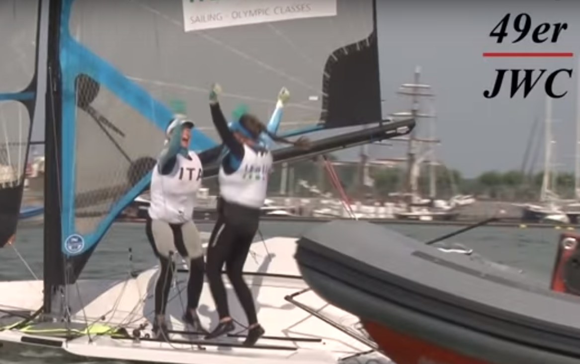 Reviewing Squad Strategies at the 49erFX Junior World Championship