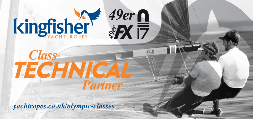 kingfisher ropes partners with 49er and nacra