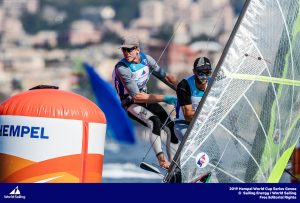 Scene set for 49er, 49erFX and Nacra 17 Medal Races