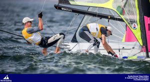 Contrasting Conditions Test Sailors on Day 2 of Ready Steady Tokyo
