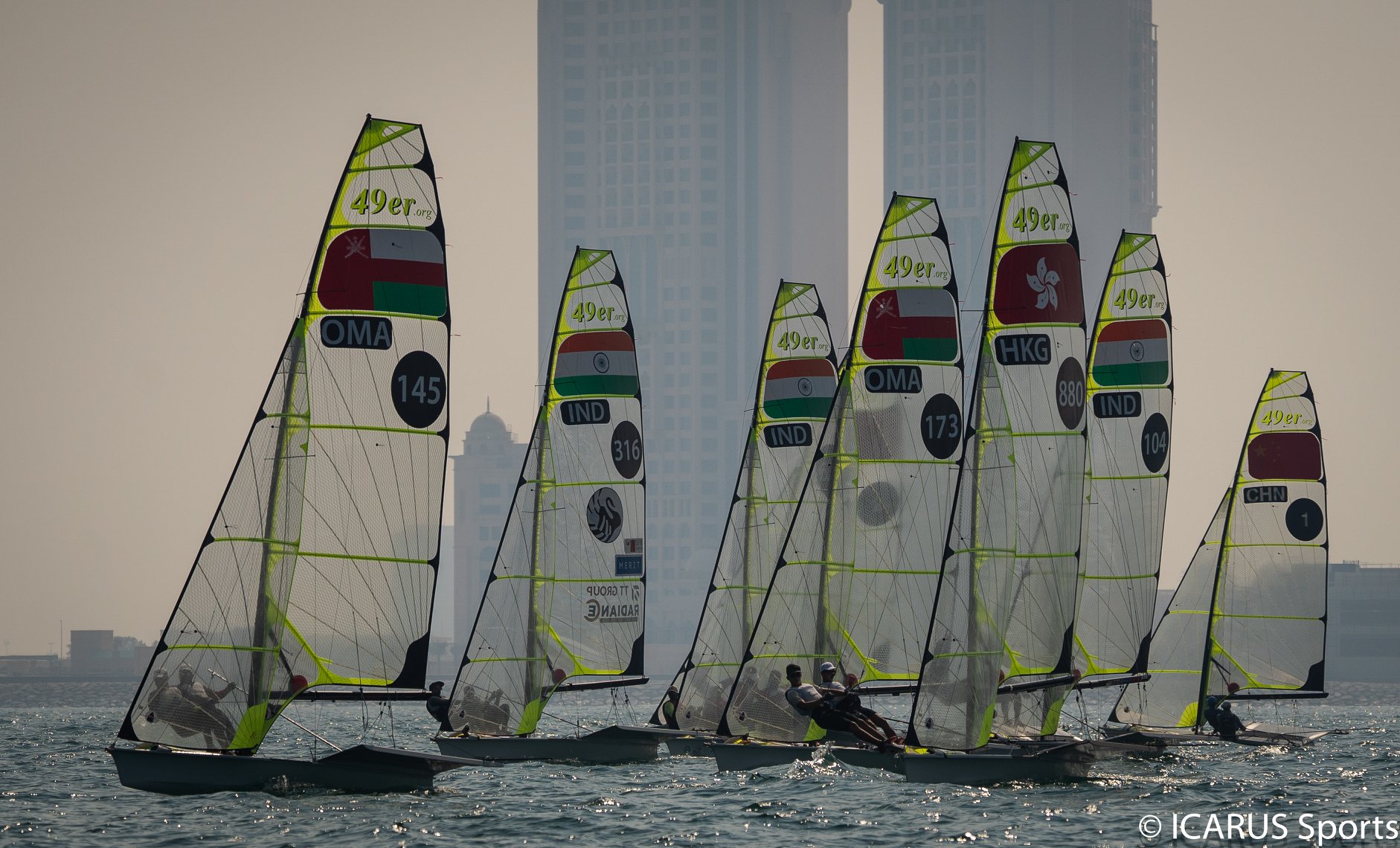 Asian 49er & 49erFX Championship 2019 – Day One