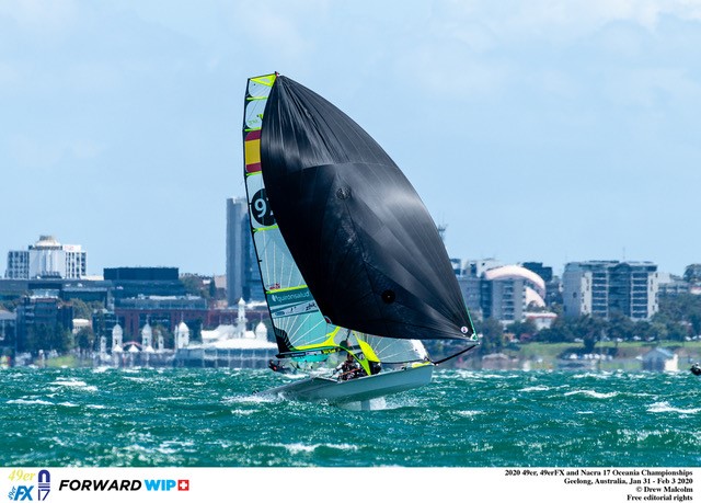 Spain take both Skiff Titles in Windy Warm Up