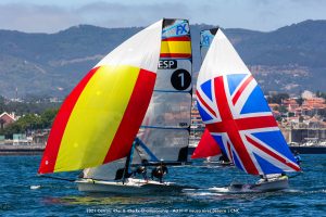 Dobson (GBR) and Echegoyen (ESP) Dueling in Cascais