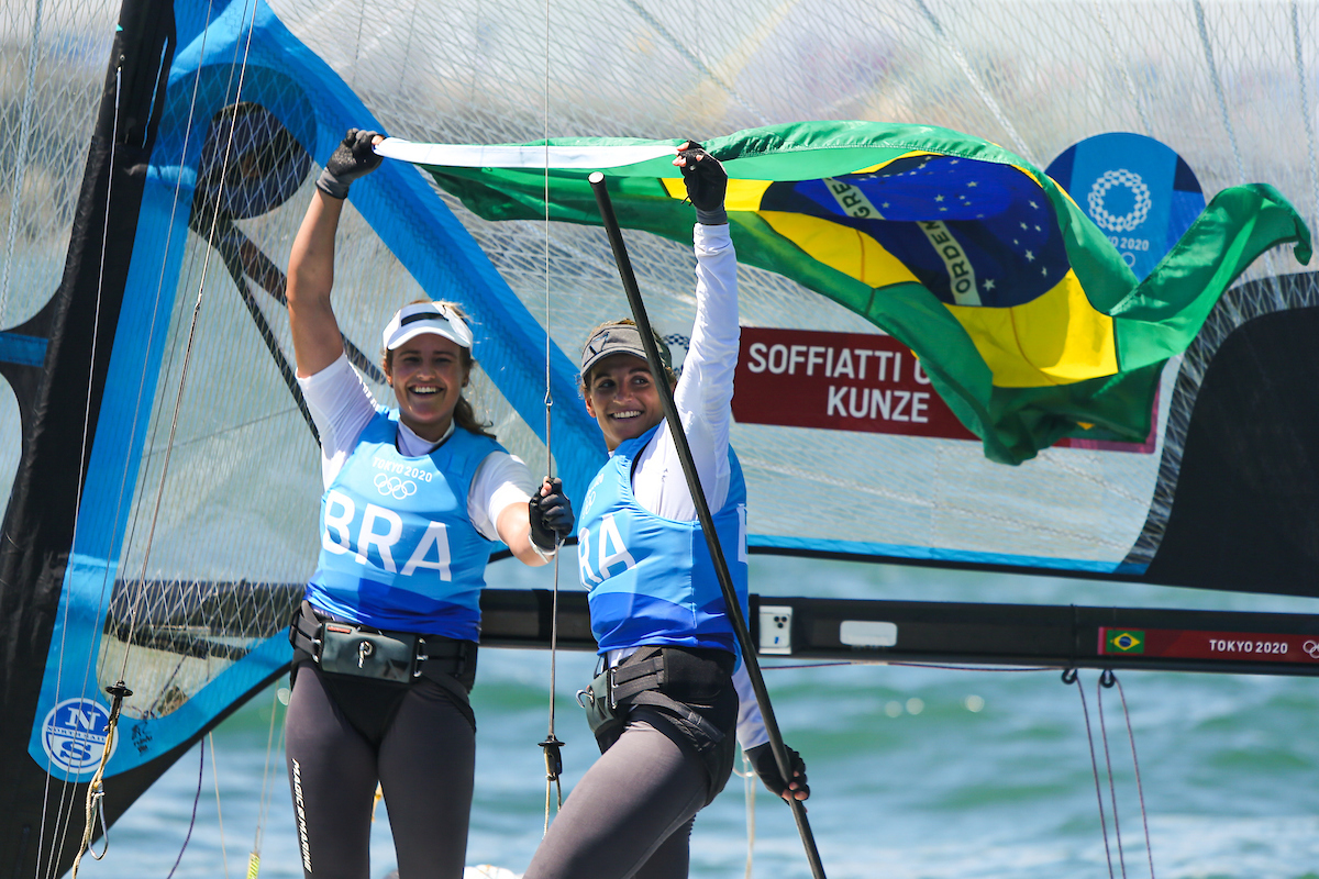 Grael and Kunze (BRA) Repeat Gold with Courage and Smarts