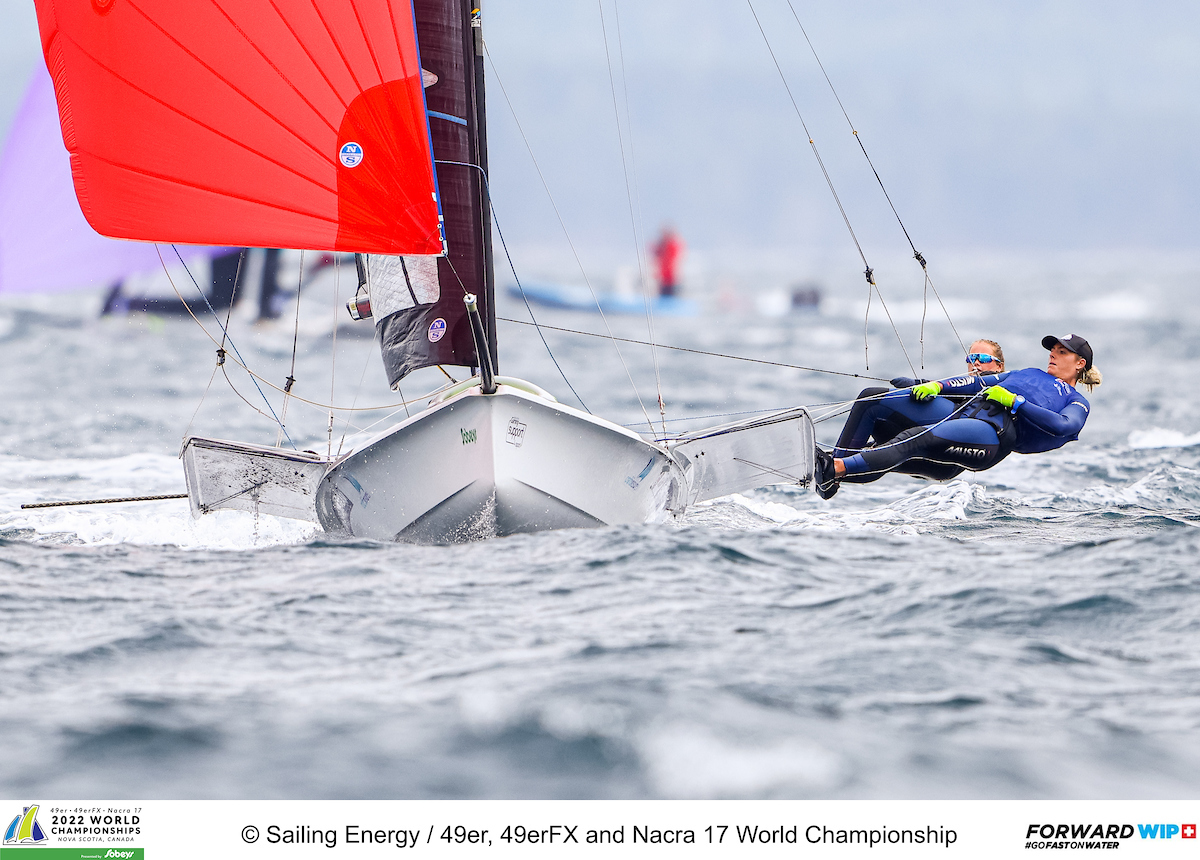 Nova Scotia kicks up hard for the Olympic skiffs
