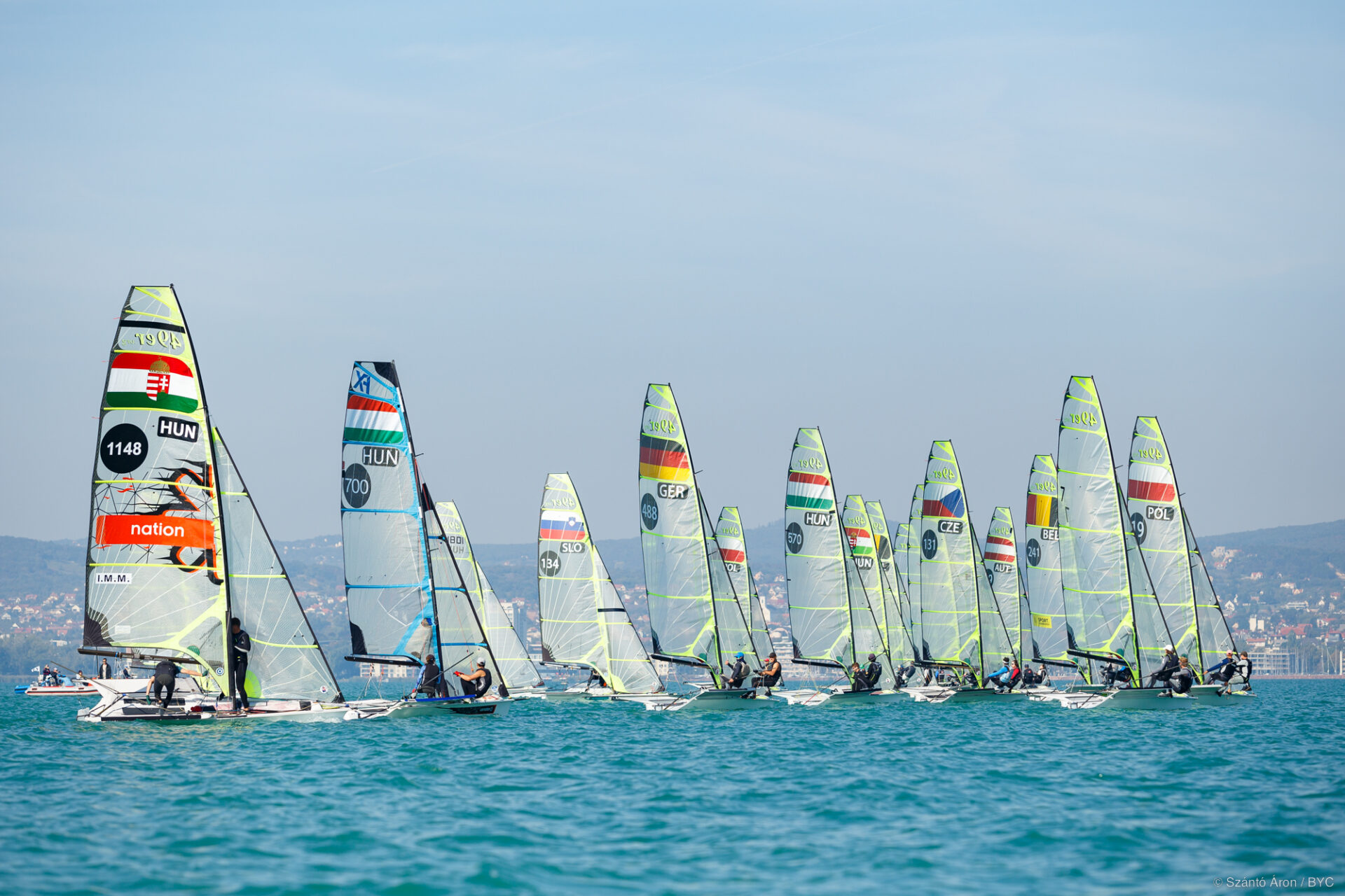 The European Championships of high-performance Olympic classes are to start in Balatonfüred