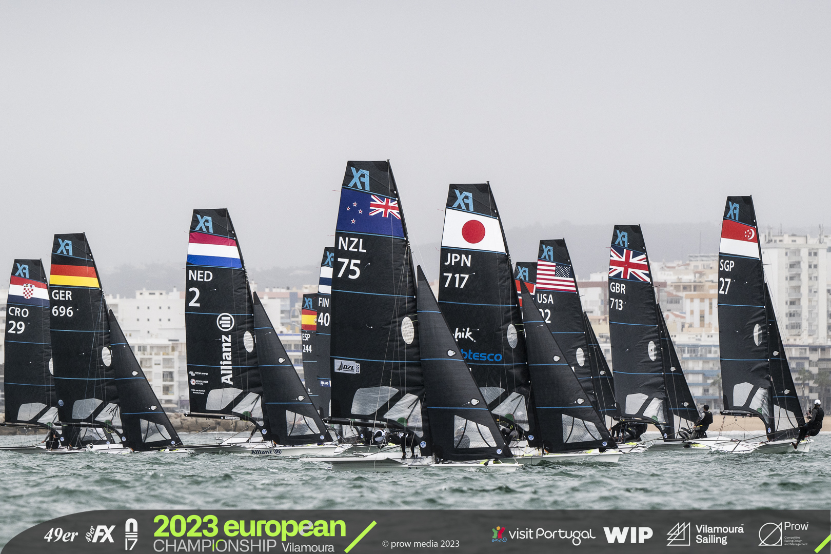 Nicolas Bernal : Resultados do campeonato Europeu de 49er 2023