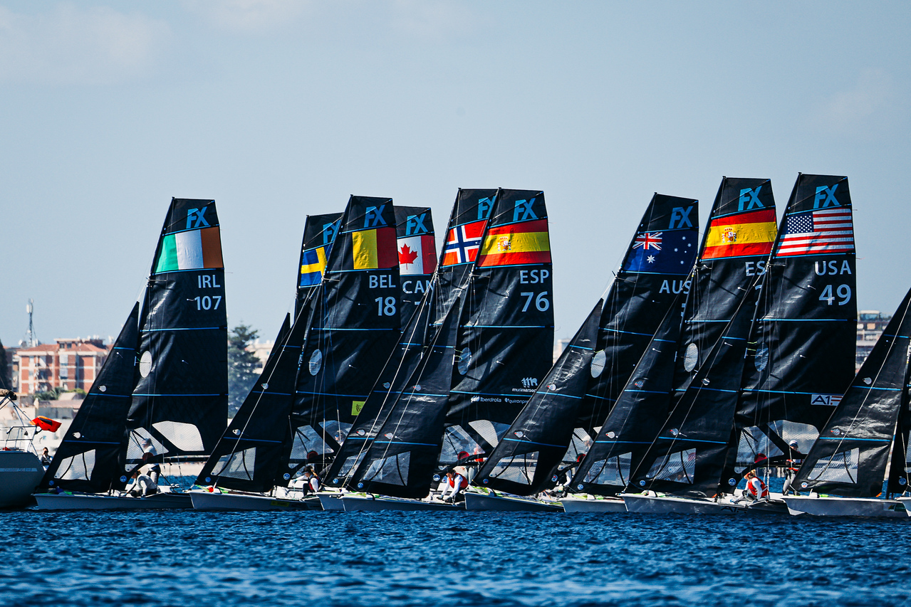 Busy on the FX start line