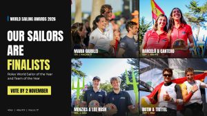 Our world champions make the World Sailing Awards shortlist